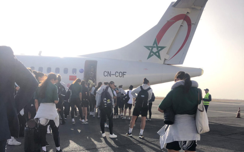 Algerijnse voetbalsters vliegen met... Royal Air Maroc