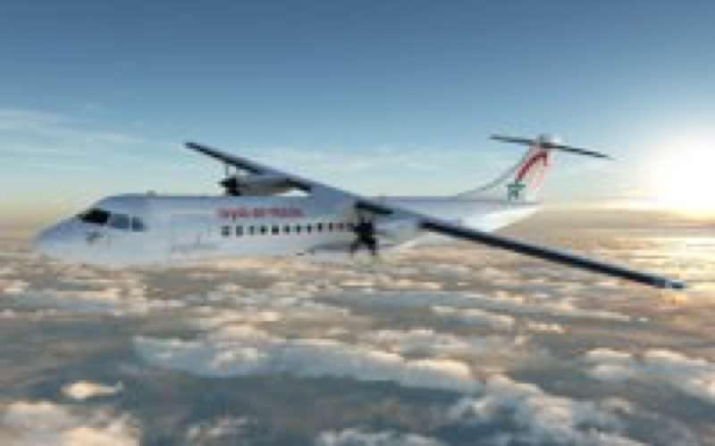 Atr Ram Royal Air Maroc krijgt eerste ATR 72-600 vliegtuig