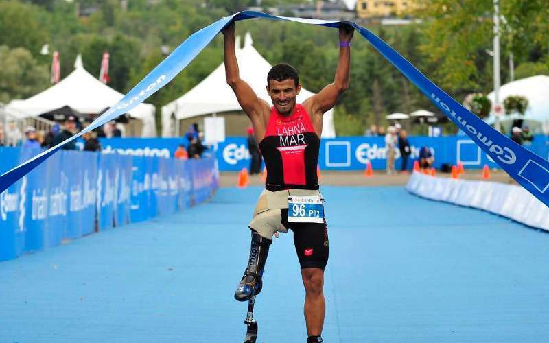 Marokkaanse atleten op paralympische spelen Rio