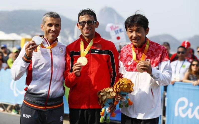 Marokkaan Amine Chentouf wint zilver op marathon Londen