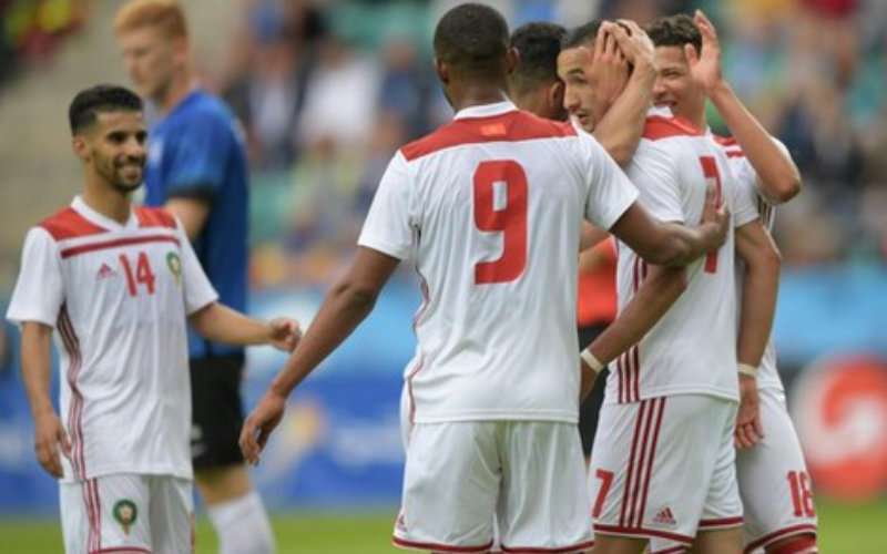 Doelpunten Marokko-Estland in beeld (video)