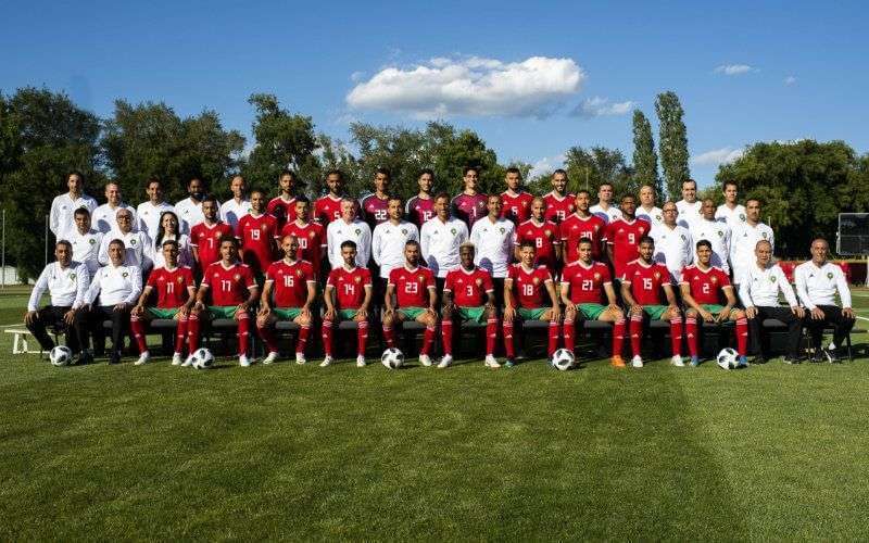 WK-2018: dit is de officiële foto van de Atlas Leeuwen