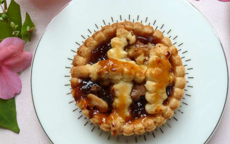 Barquettes met amandelen en sesamzaadjes