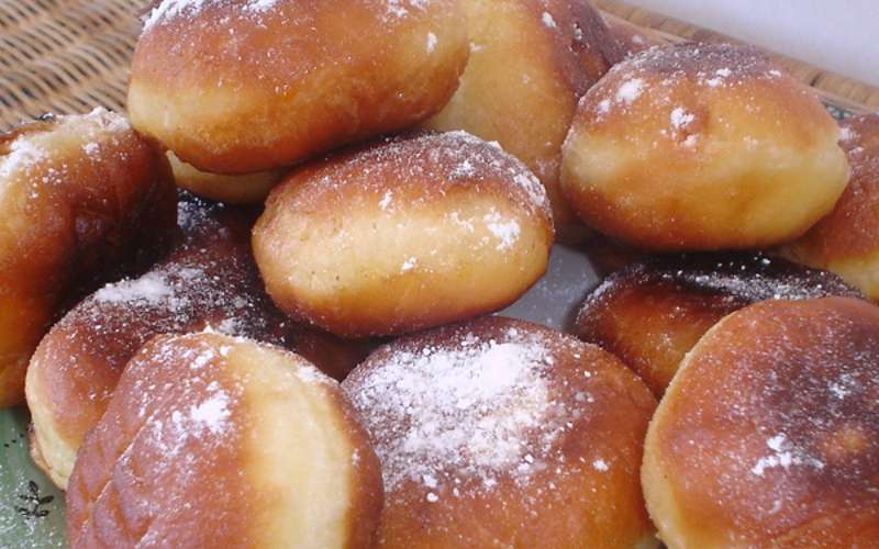 Donuts met amandelen 