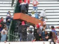 Bloedige voetbalrellen tijdens wedstrijd Wydad-AS FAR