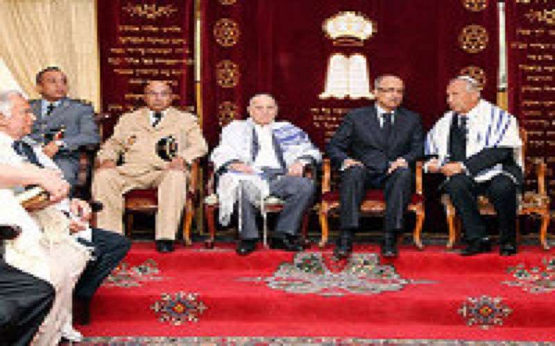 Marokkanen en Joden vieren Jom Kippoer in Rabat Marokkanen en Joden vieren Jom Kippoer in Rabat