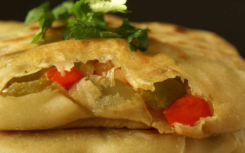 Mini msemmen met chermoula