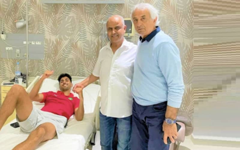 Aymen Barkok met spoed geopereerd aan blindedarm