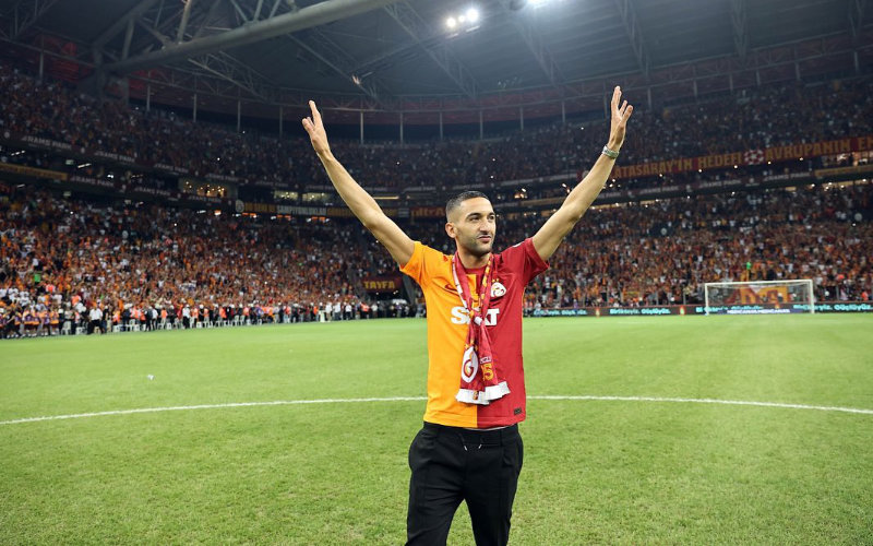 Galatasaray: waar is Hakim Ziyech?