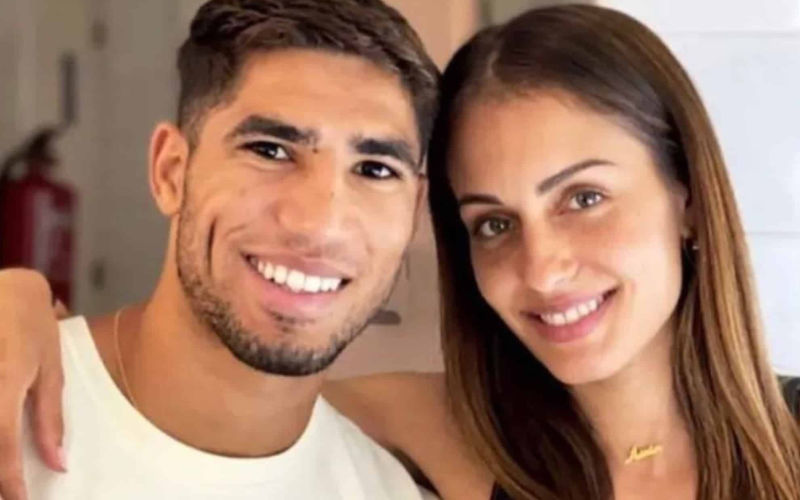 Hiba Abouk en Achraf Hakimi weer op goede voet