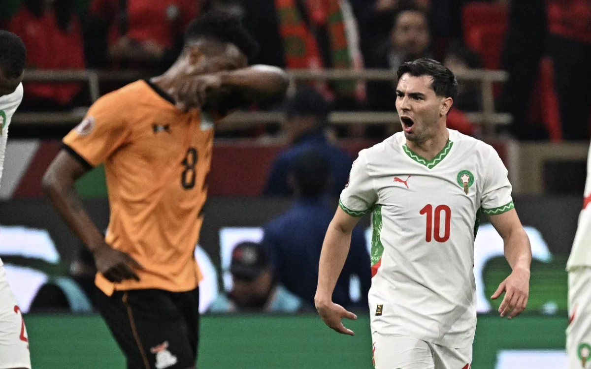 Marokko stelt groepswinst veilig na gemakkelijke zege op Zambia, El Kaabi spectaculair