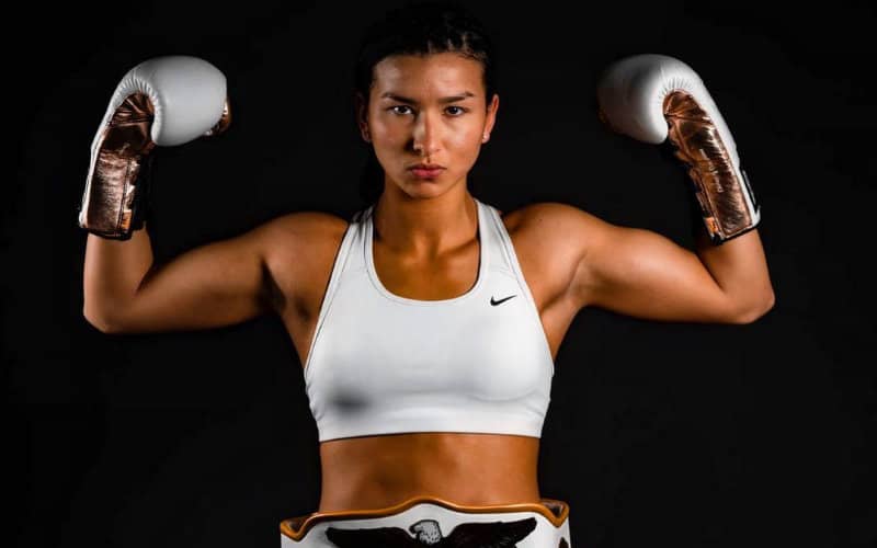 Kickbokster Sarah Moussadak verliest nipt op Glory Collision