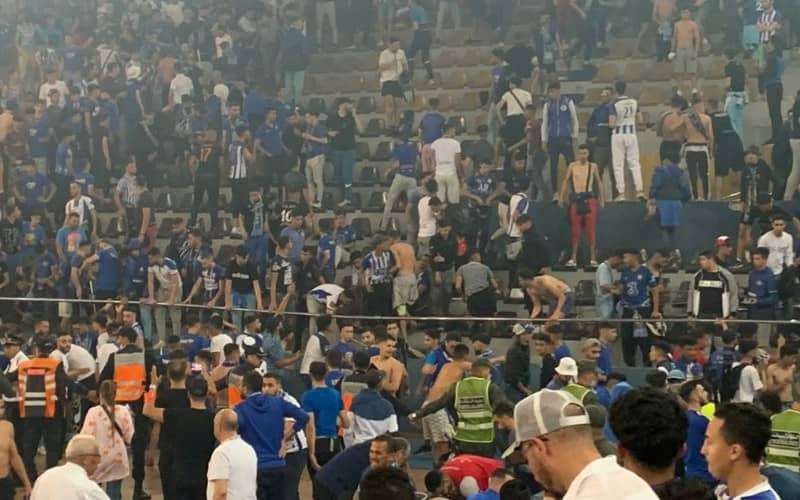 Meerdere gewonden na instorten tribune in Tanger