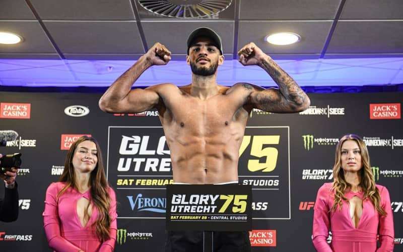Tyjani Beztati in wereldtitelgevecht tijdens Glory 78