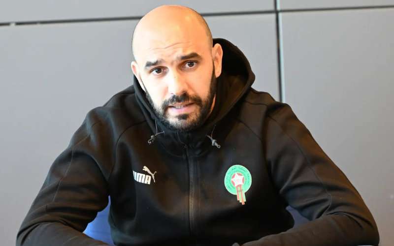 Walid Regragui over racistisch incident: "In onze religie wordt ons vergeving geleerd"